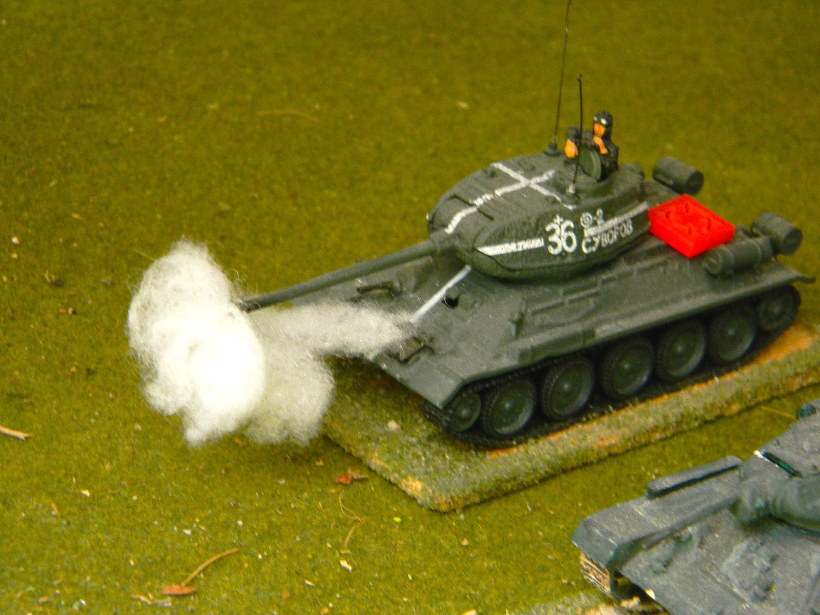 But not for long ! The Soviets target enemy armour...