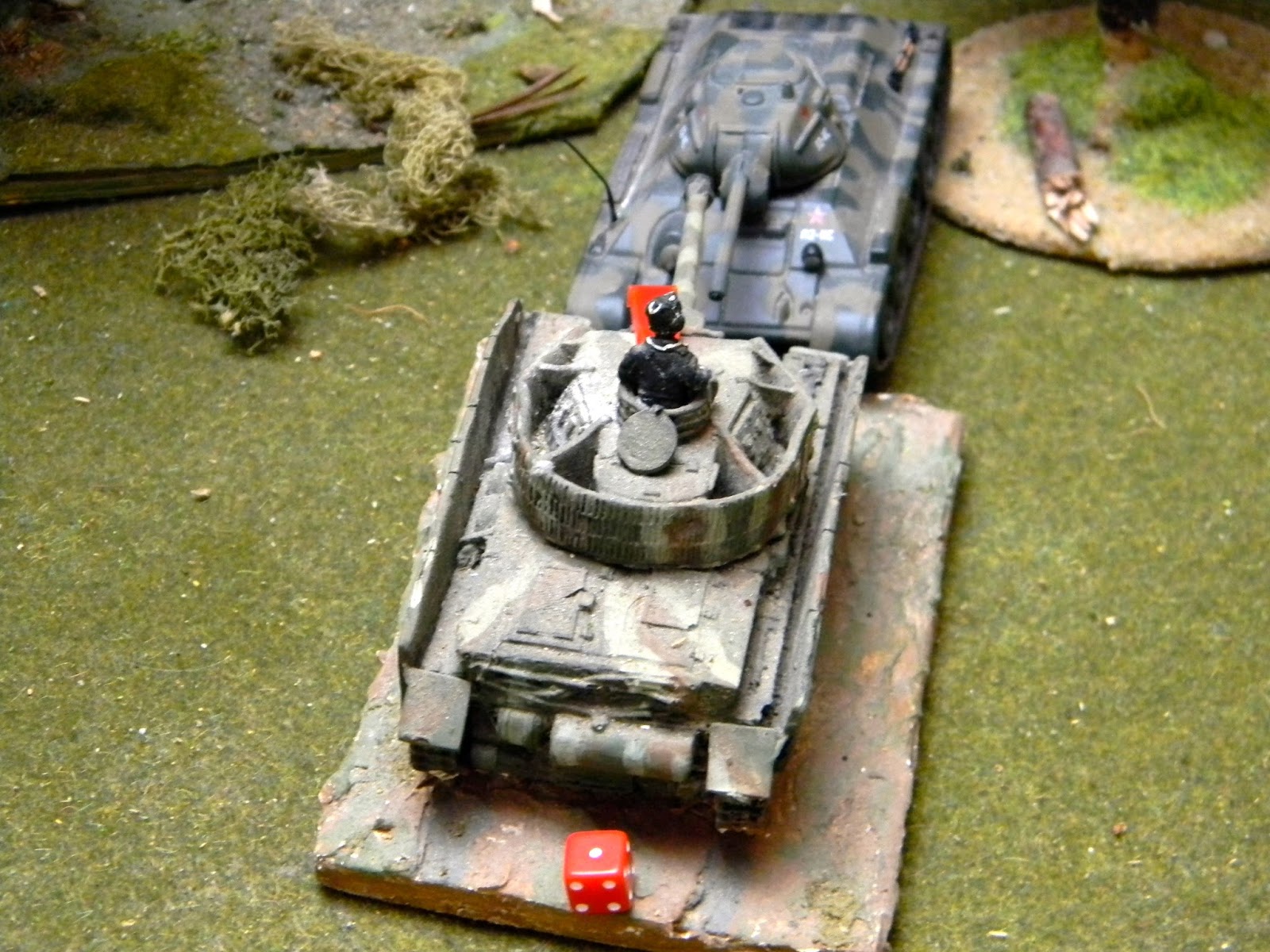 But a damaged PzIV rams the T34 before he can shoot him too.