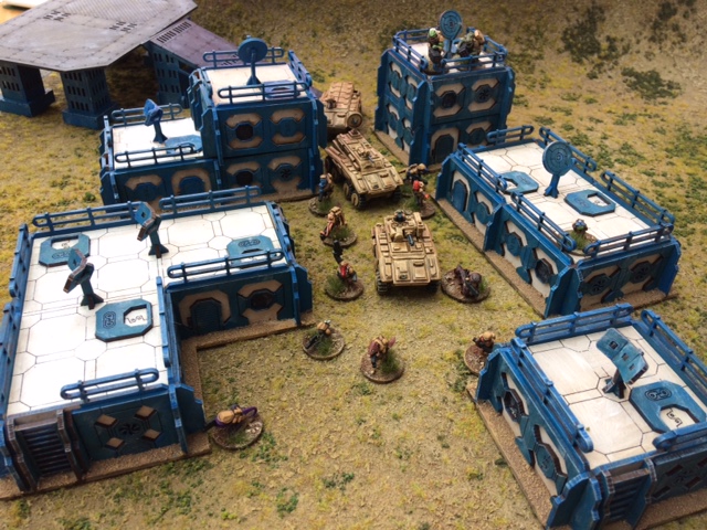 New Warbases Sci-Fi Terrain from Matt Slade