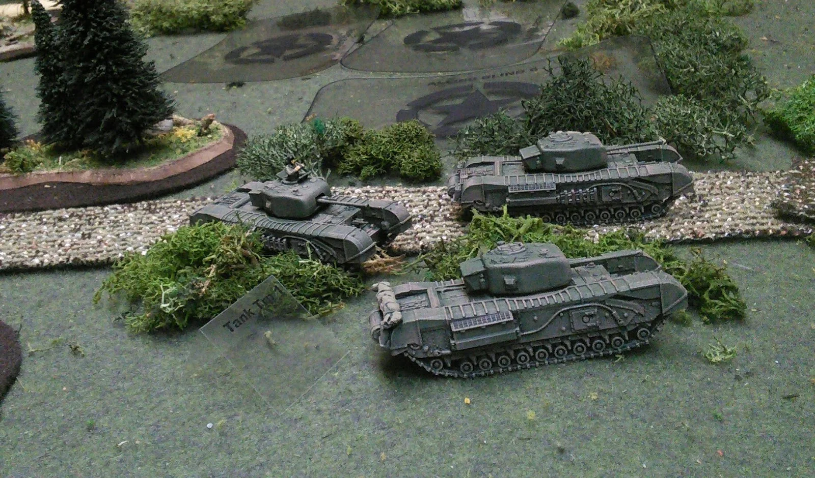 Churchills advancing