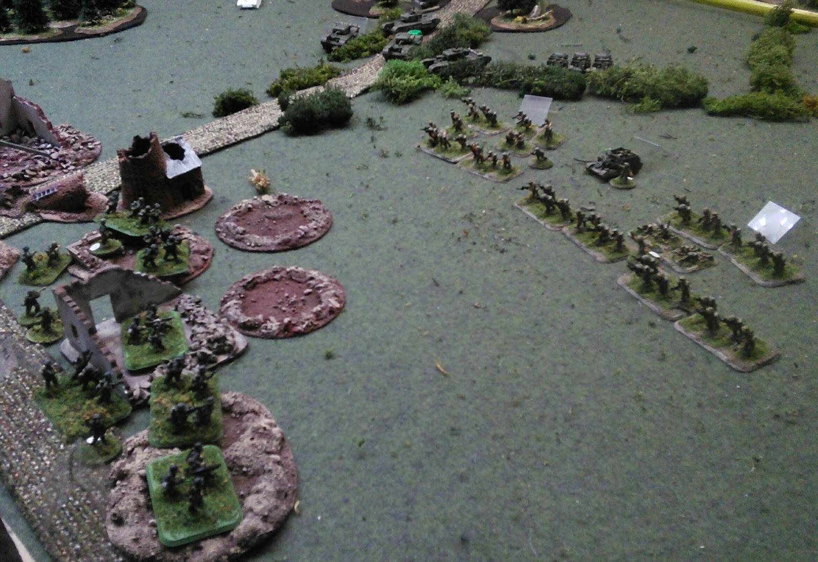 A Company advances into the German MGs