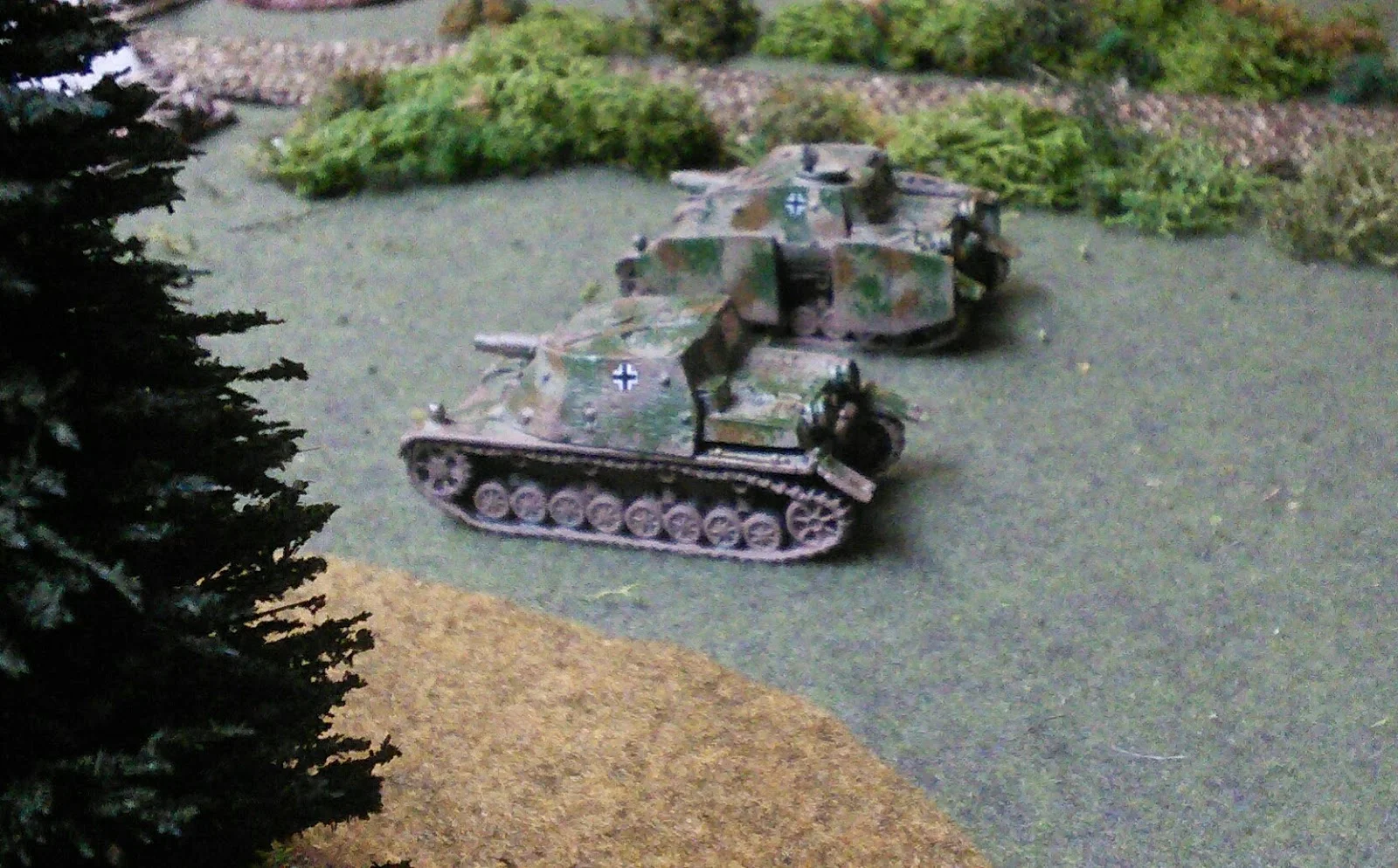 German armoured support