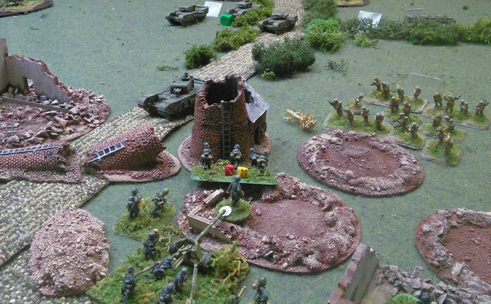 1 Platoon presses the attack