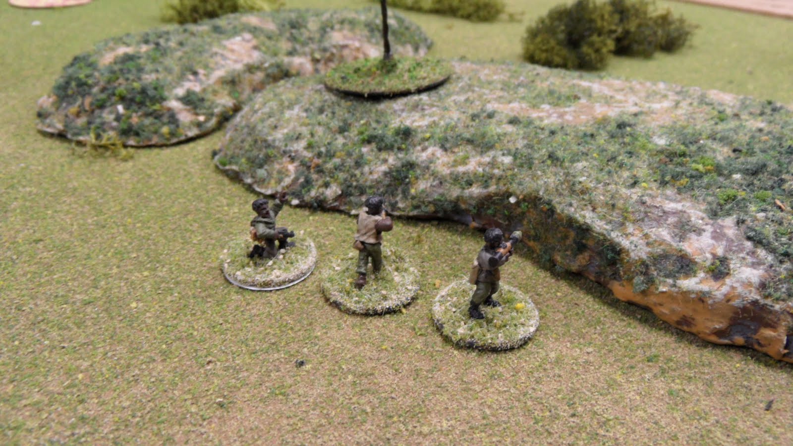 the ZIPRA commander celebrates the success with the RPG