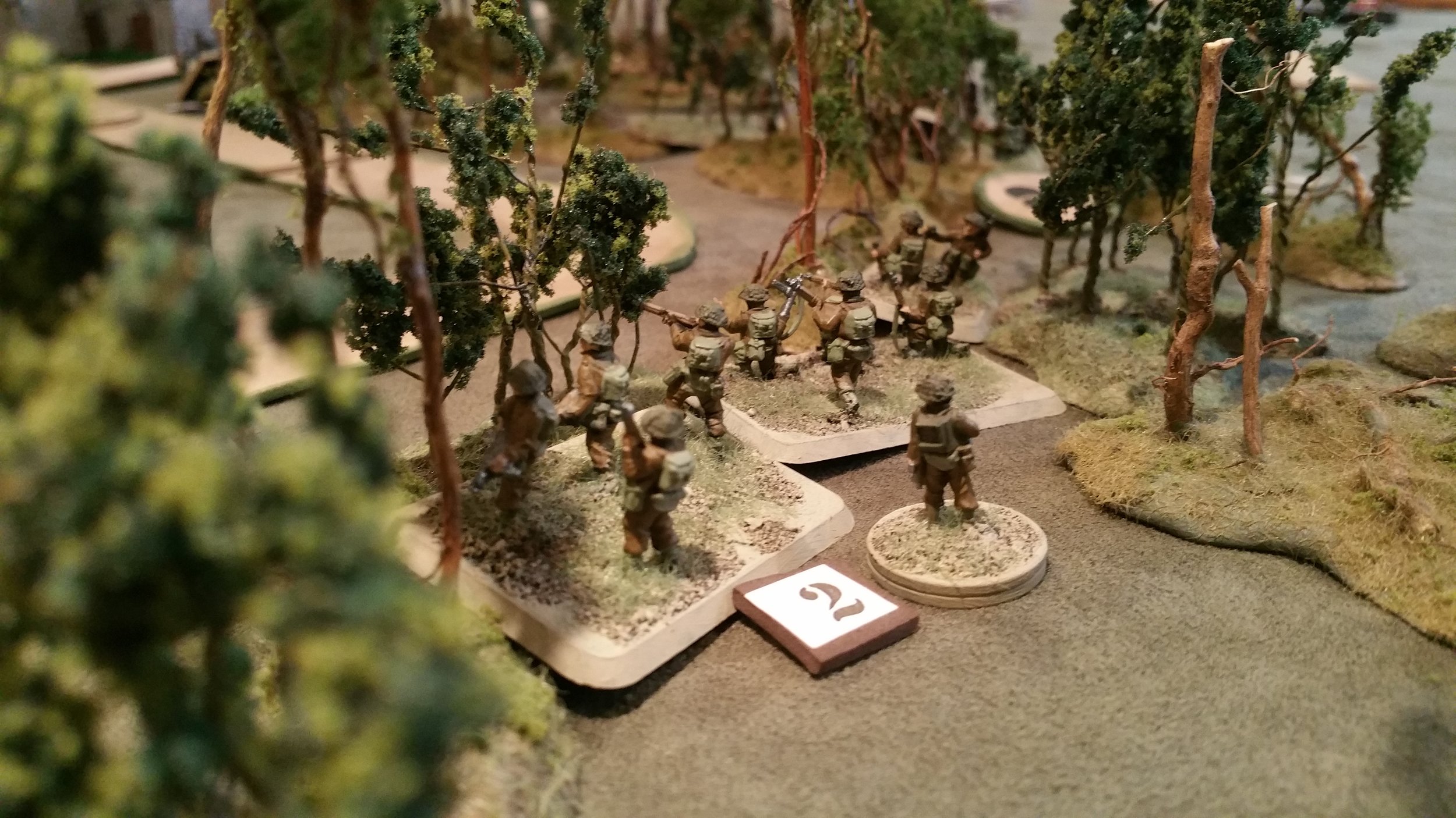 Germans Driven out of the Woods