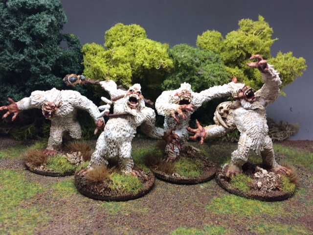 Now those are some seriously miffed yeti!