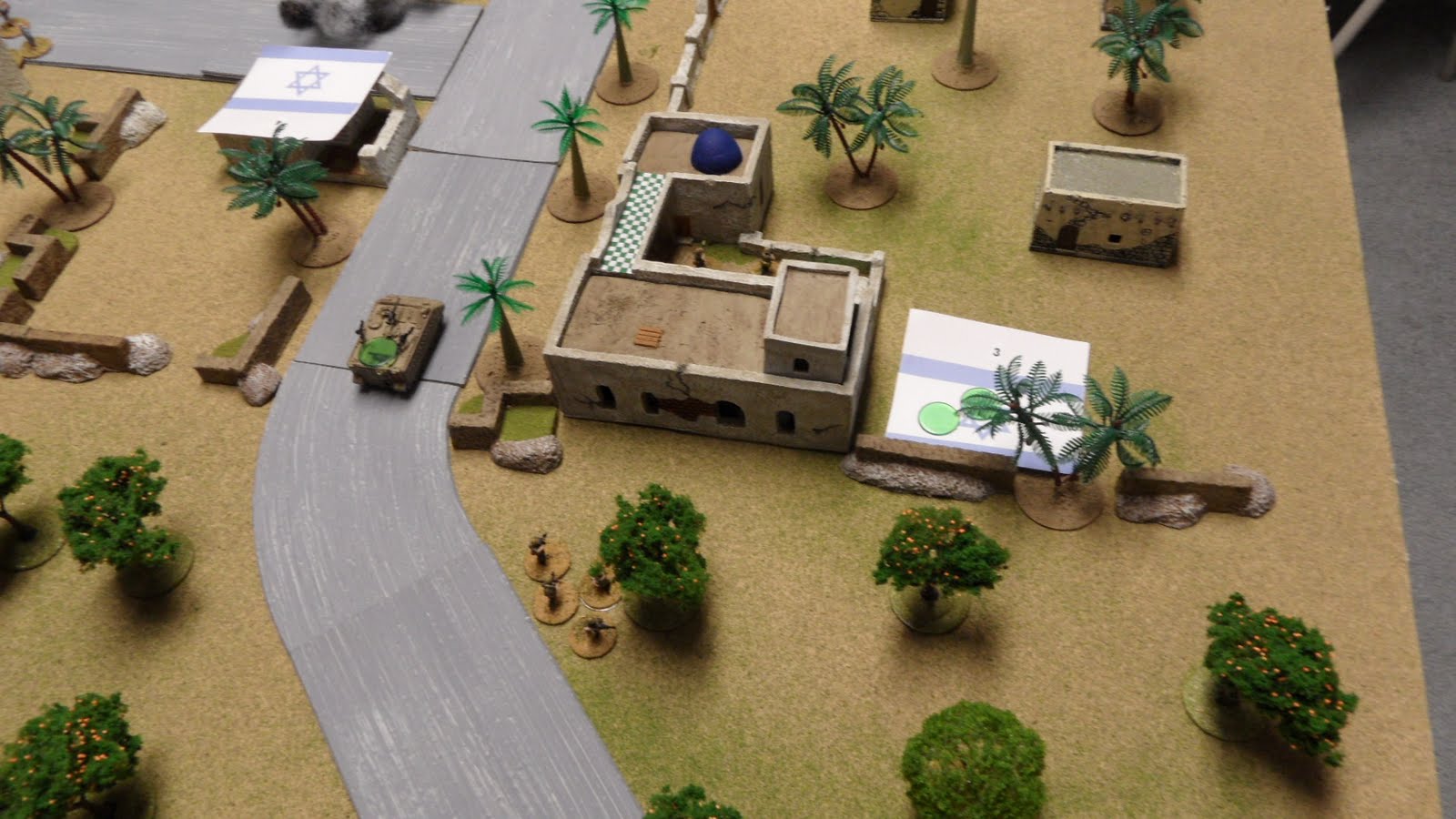 Advancing on the right flank: Slow but sure.