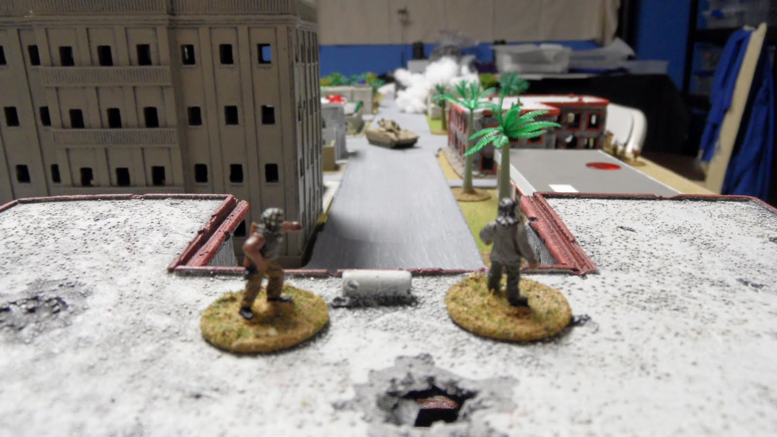 "Gee, Hamid, what are we going to do tomorrow night?" "Same thing we do every night: Try and stop the IDF's advance!"