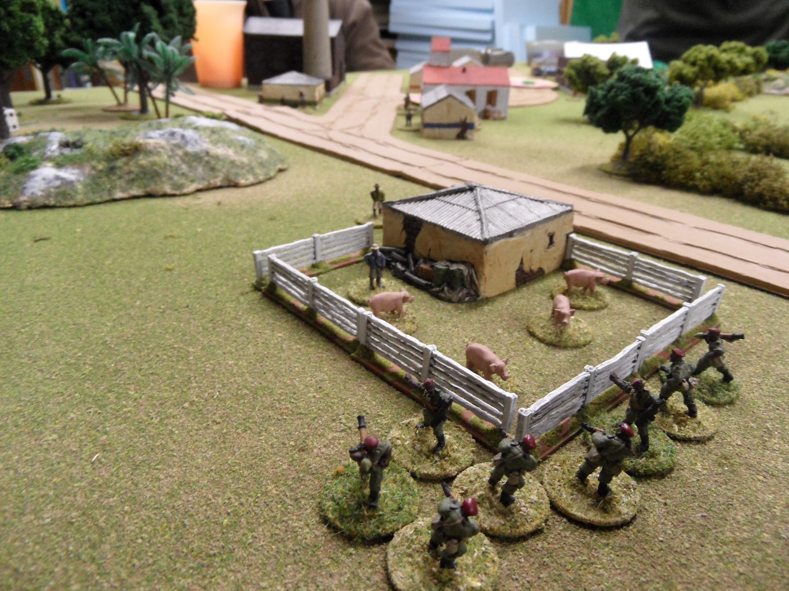  &nbsp;The Guards gain control of the pig farm. 