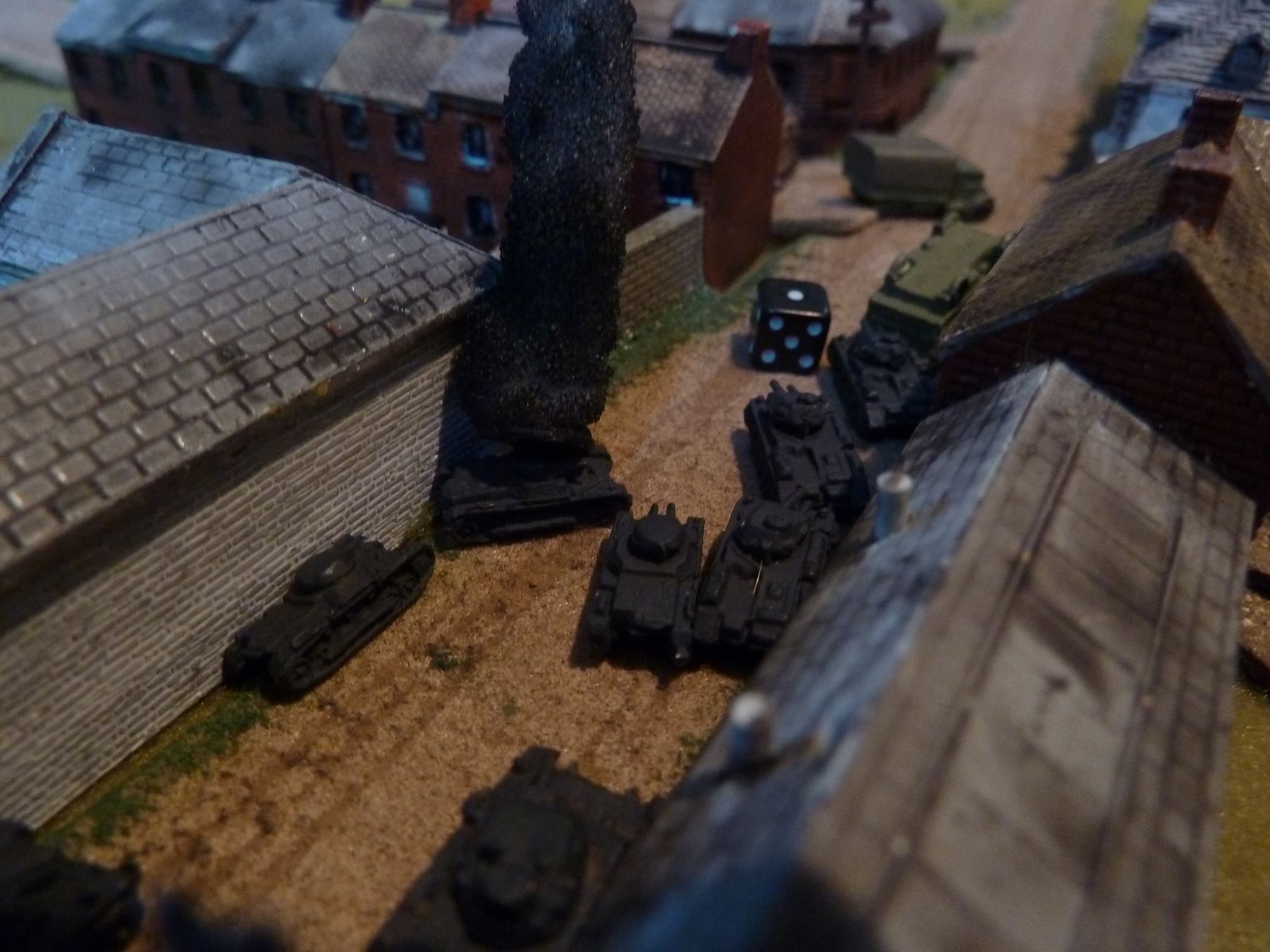 Lots of 20mm and 7.92 fire cause heavy casualties...for a single point of Shock in return.