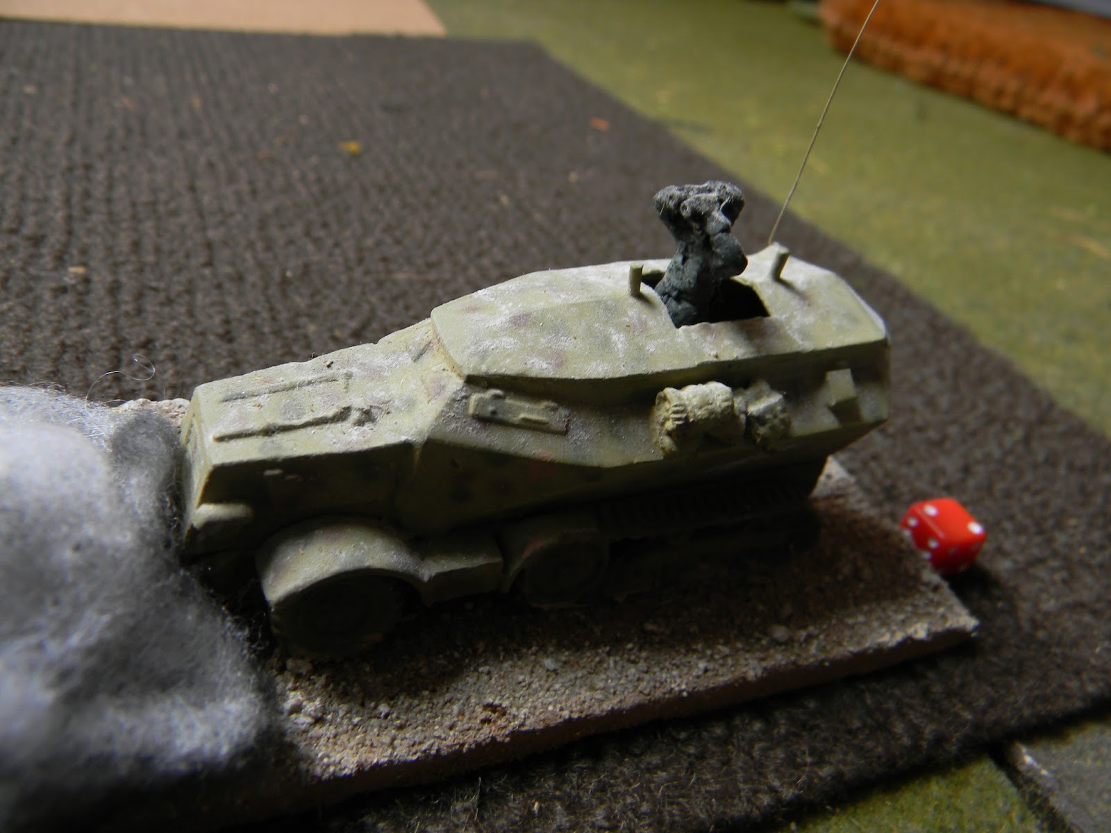  Success ! The lead command half track is hit. 