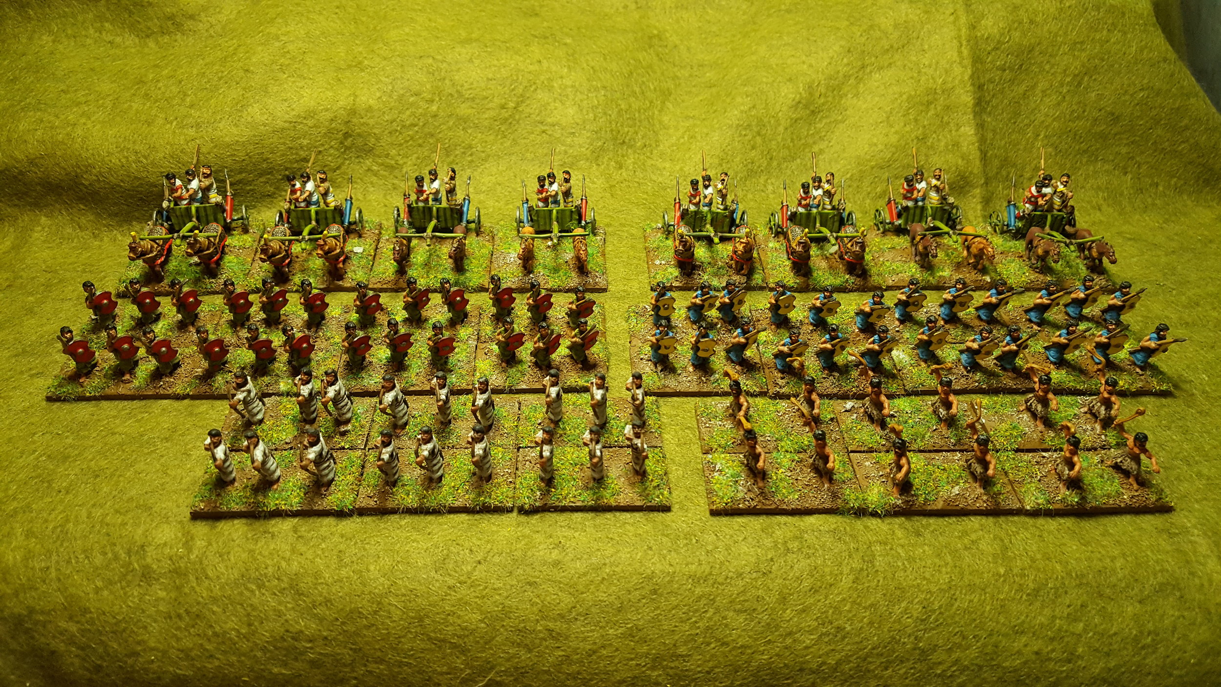 War wagons of a different sort: Hittite chariots and infantry from Sapper