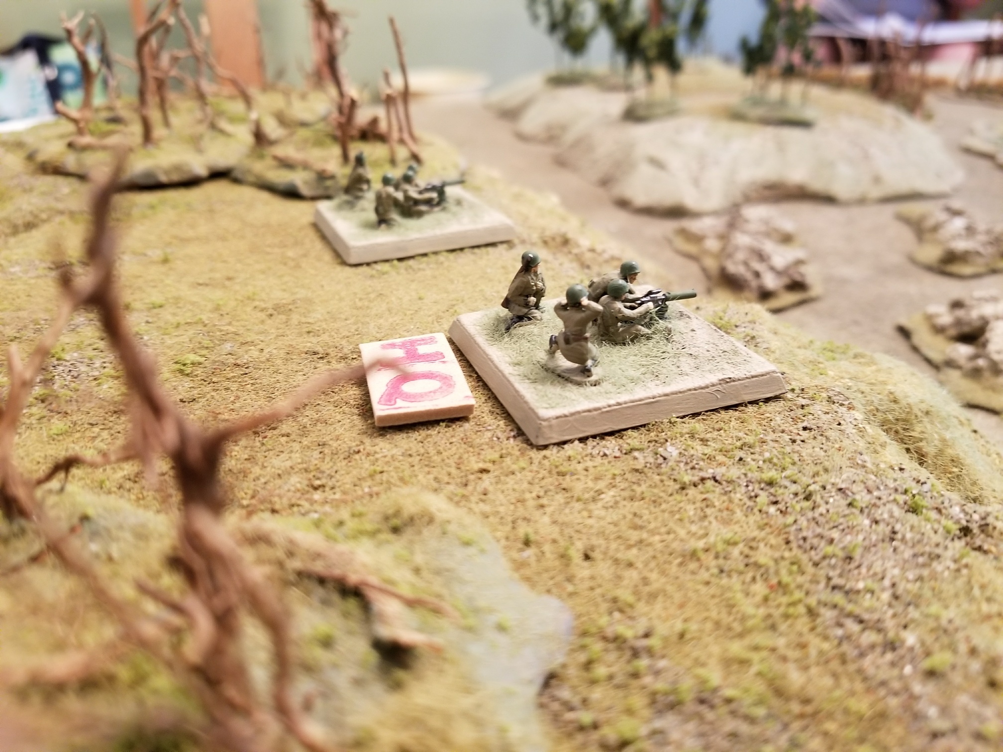 Partisan Machine-Gun Teams Prepare For Action