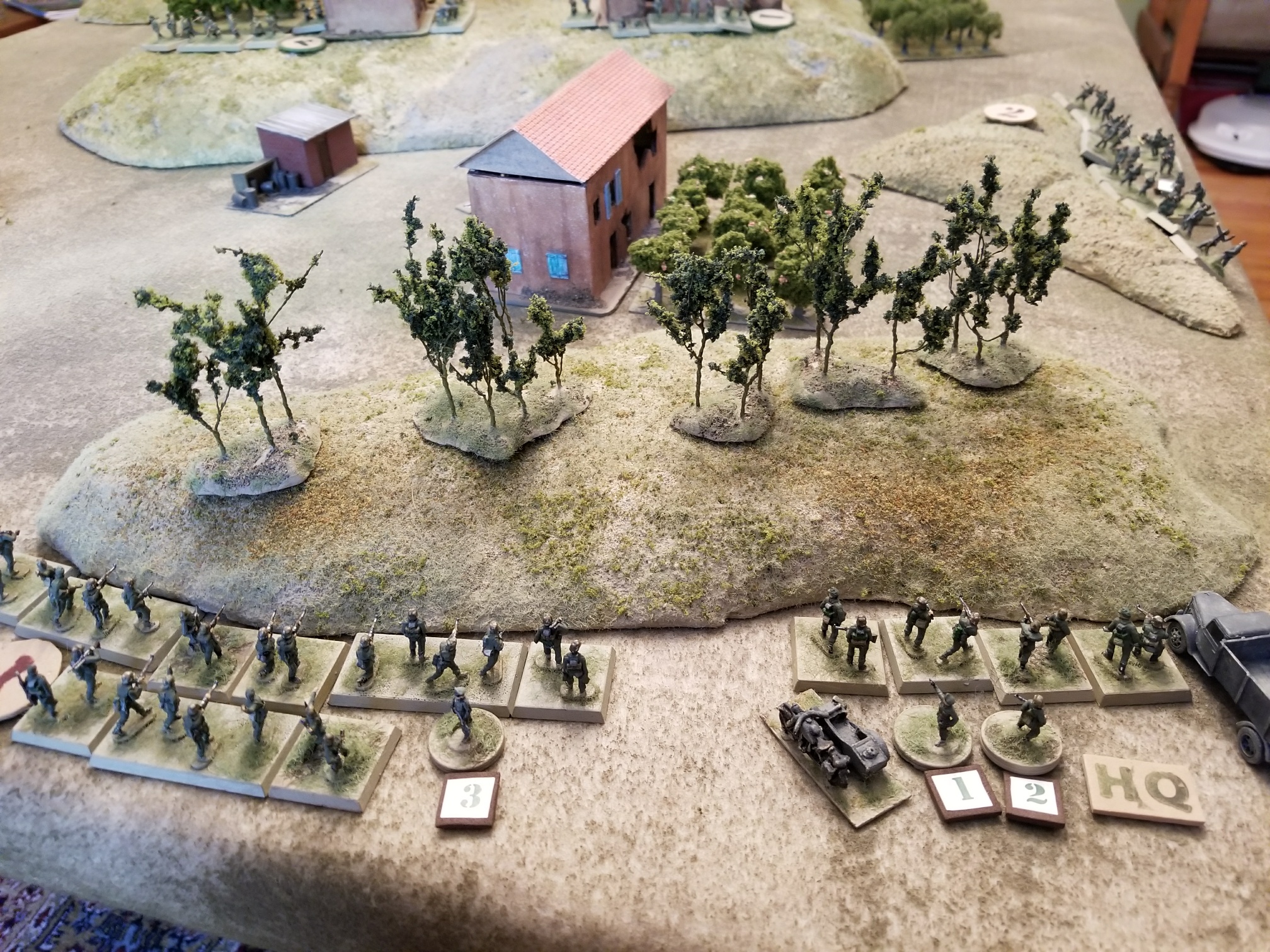 German Reinforcements Start Arriviing