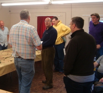 Rich, me, Nick at the 2011 Tobruk Games Day at Lard HQ