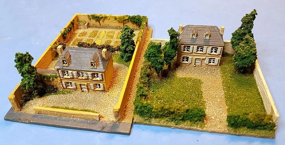Derek's terrain tiles for 6mm Normandy