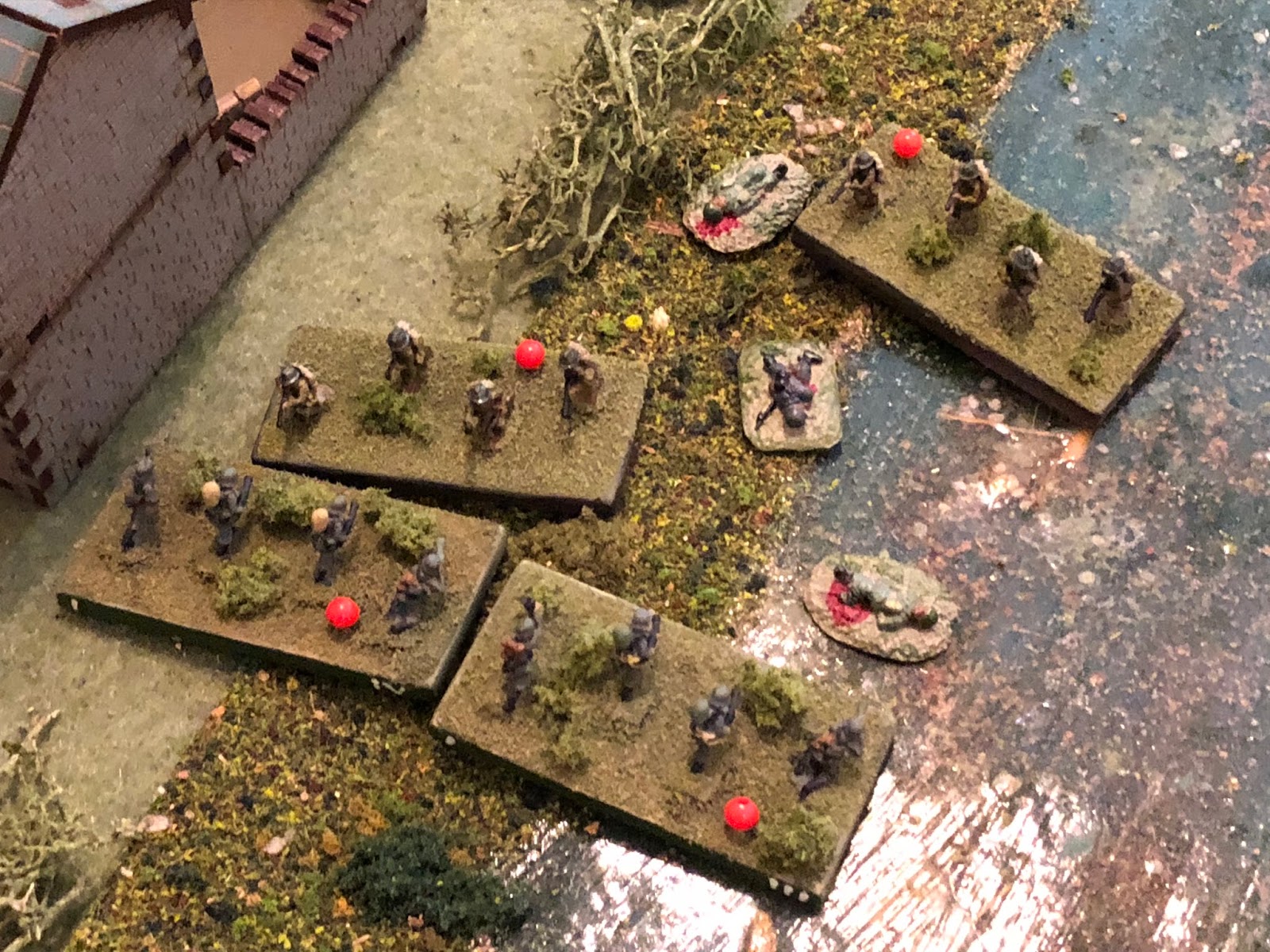  A French squad on the German right falters and is consumed by the swirling mass of death and destruction... 