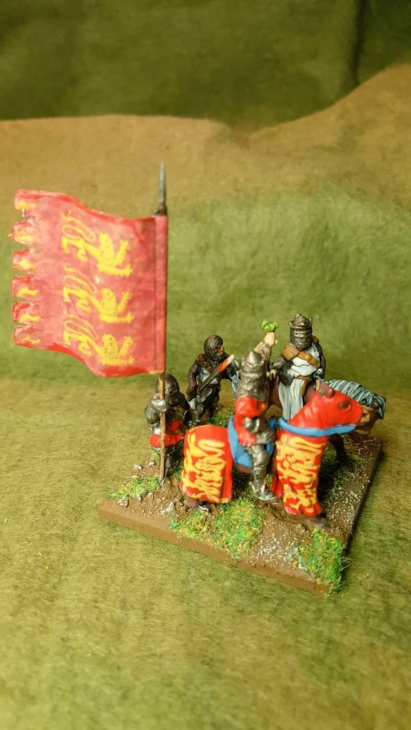 Sapper's Edward II and entourage