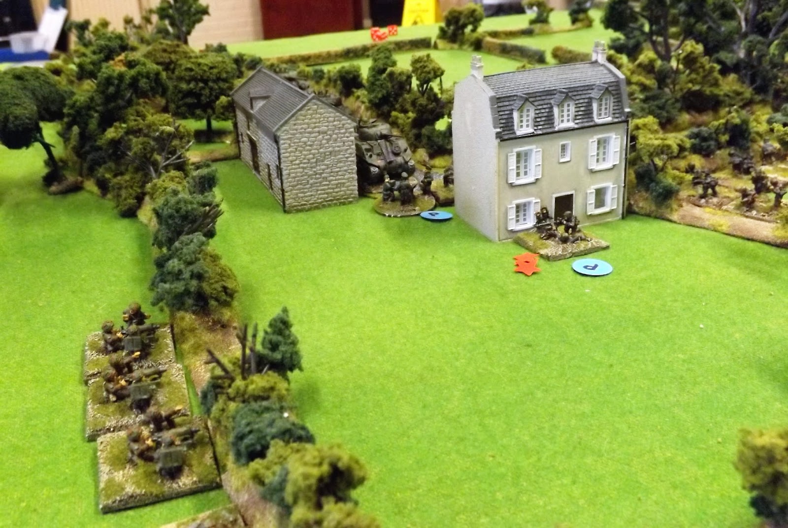 The Battle for Ferme Valle erupts in a hail of Vickers machine-gun fire as German troops are spotted in the vicinity