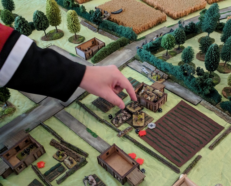 The hand of Chip removes some German casualties.