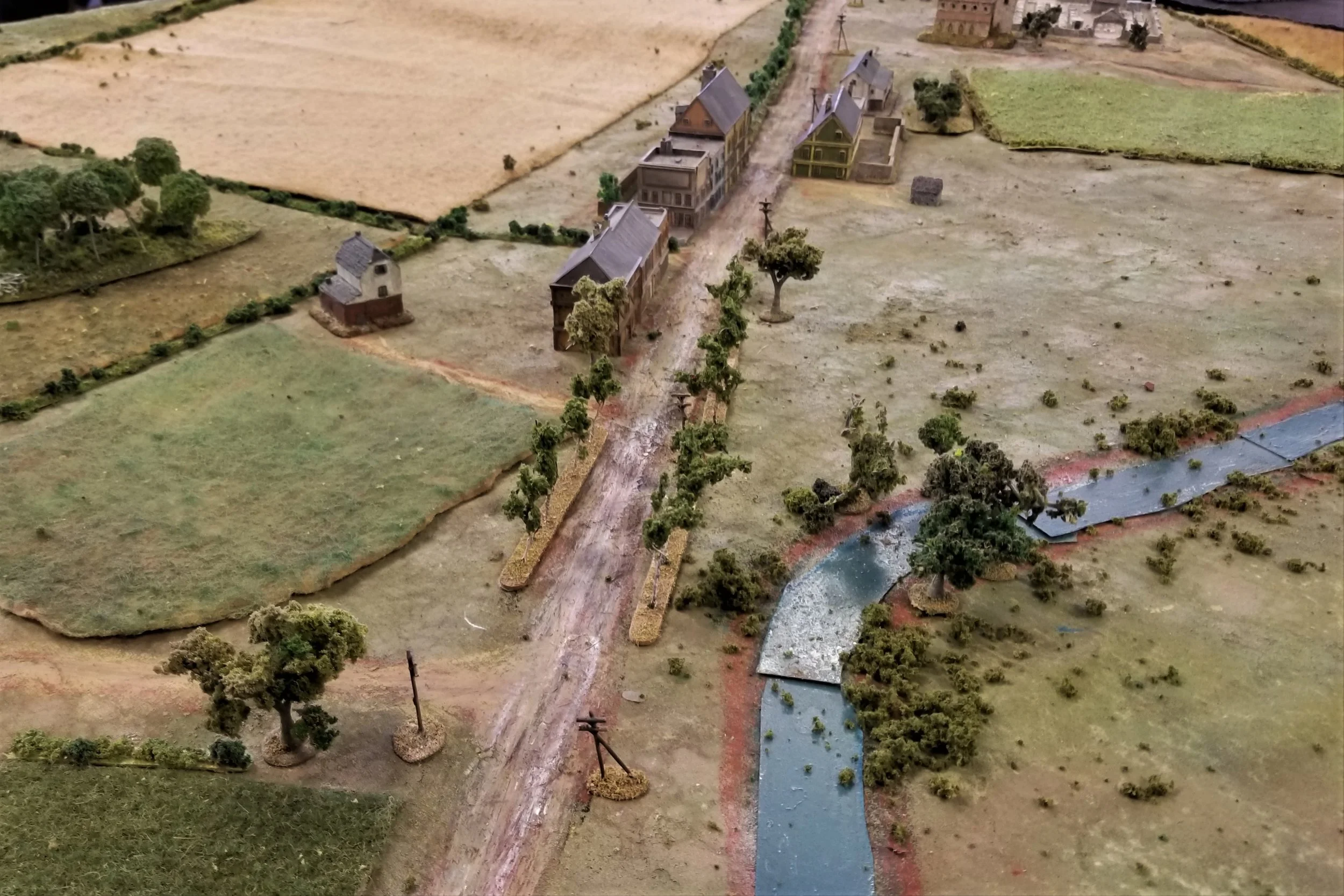 German advance route