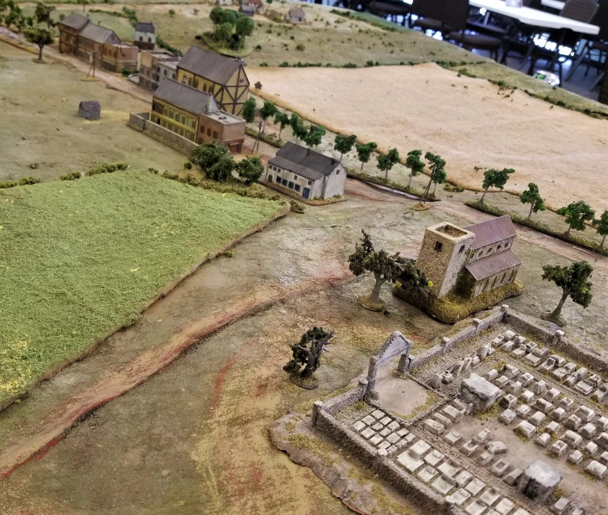 View from the NE corner