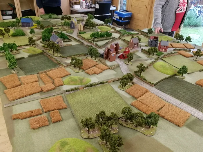 12 feet of Norman countryside.
