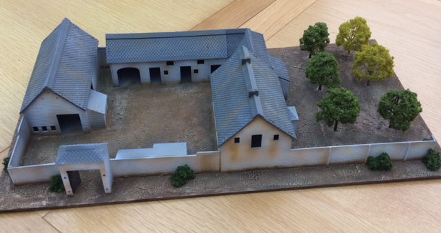 It's the Airfix Farm from Matt Slade (is there any one of us who didn't have this building as a kid?)