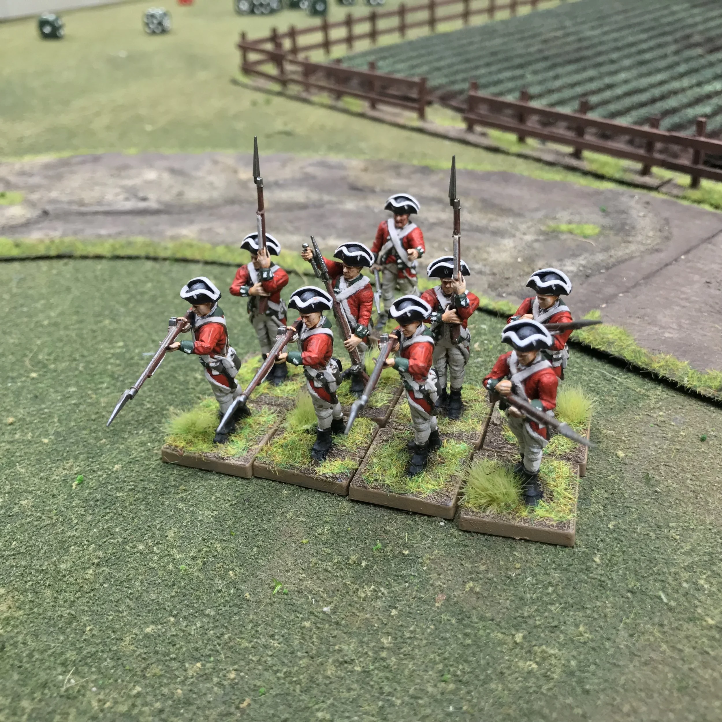 Redcoats from Travis