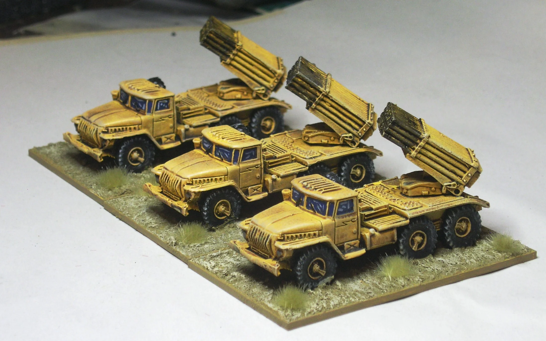 Divisional Support: BM-21 Multiple Rocket Launcher Battery