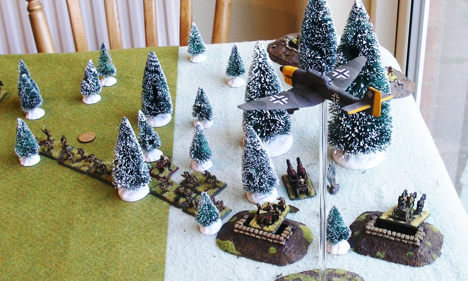 German air support caused some problems for the Poles