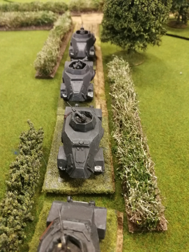 ‘Himmel, Tommies in ze hedges, make mit ze shootings schnell!’