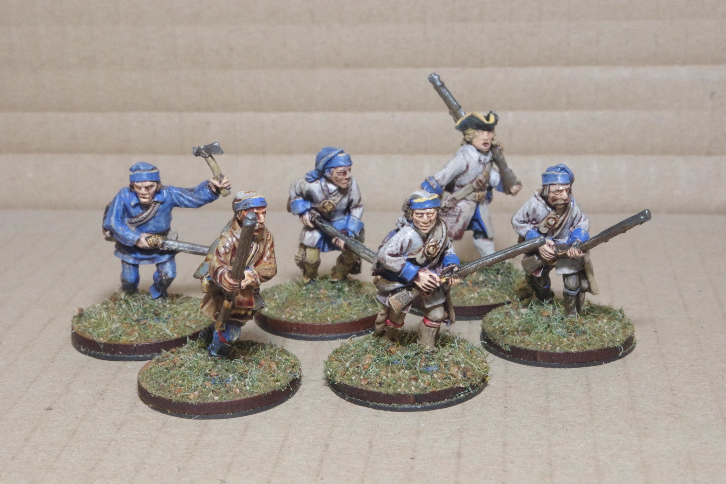 Compagnies Franches de la Marine skirmishers from Carole