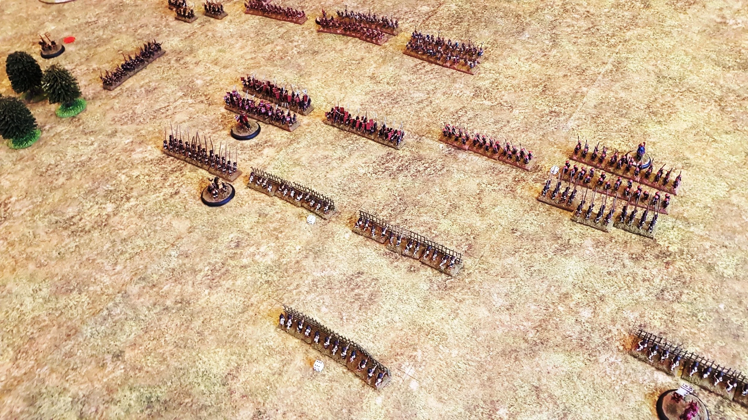 Ashigaru action in the centre