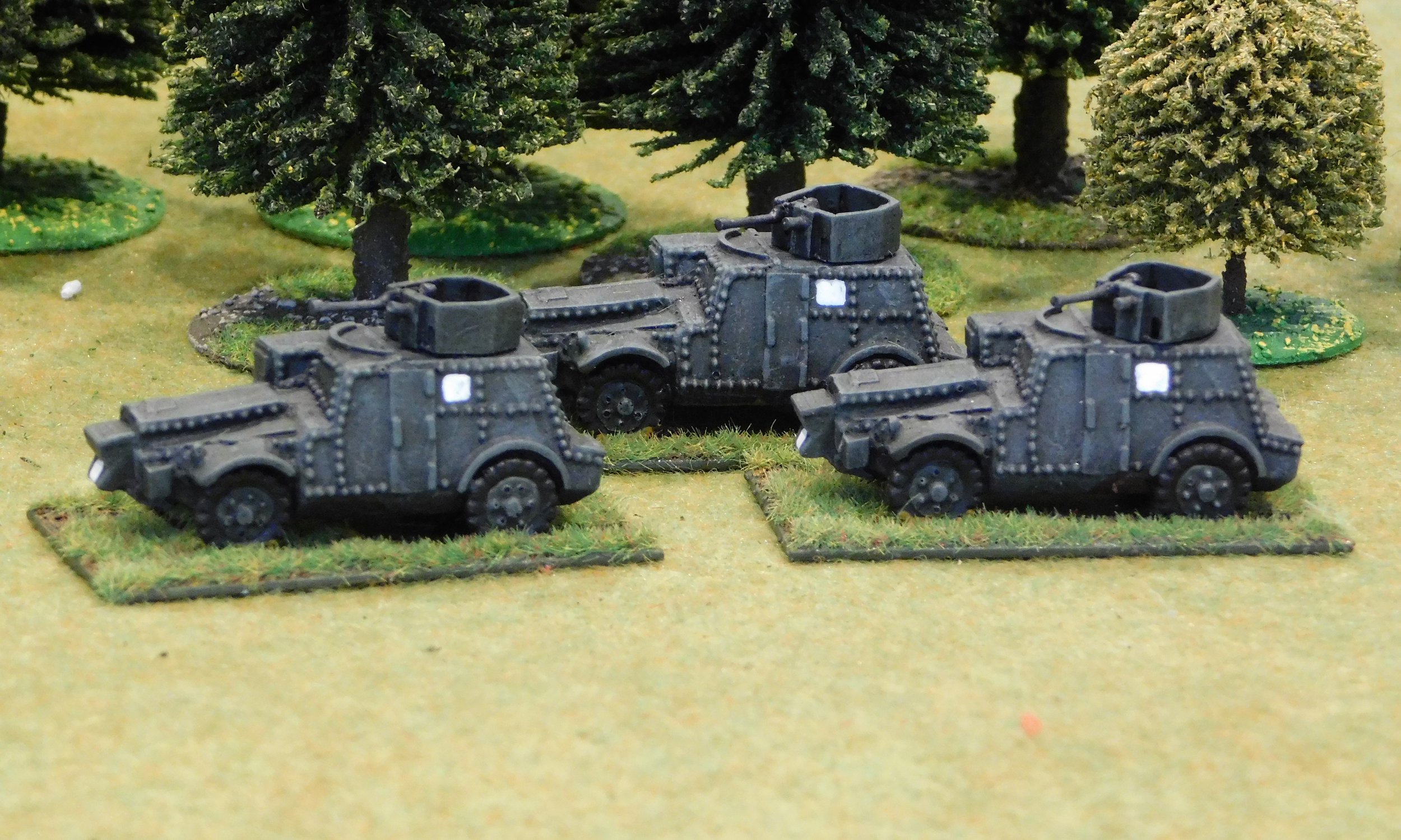Armoured Car Troop from 12th Lancers (Morris CS9)
