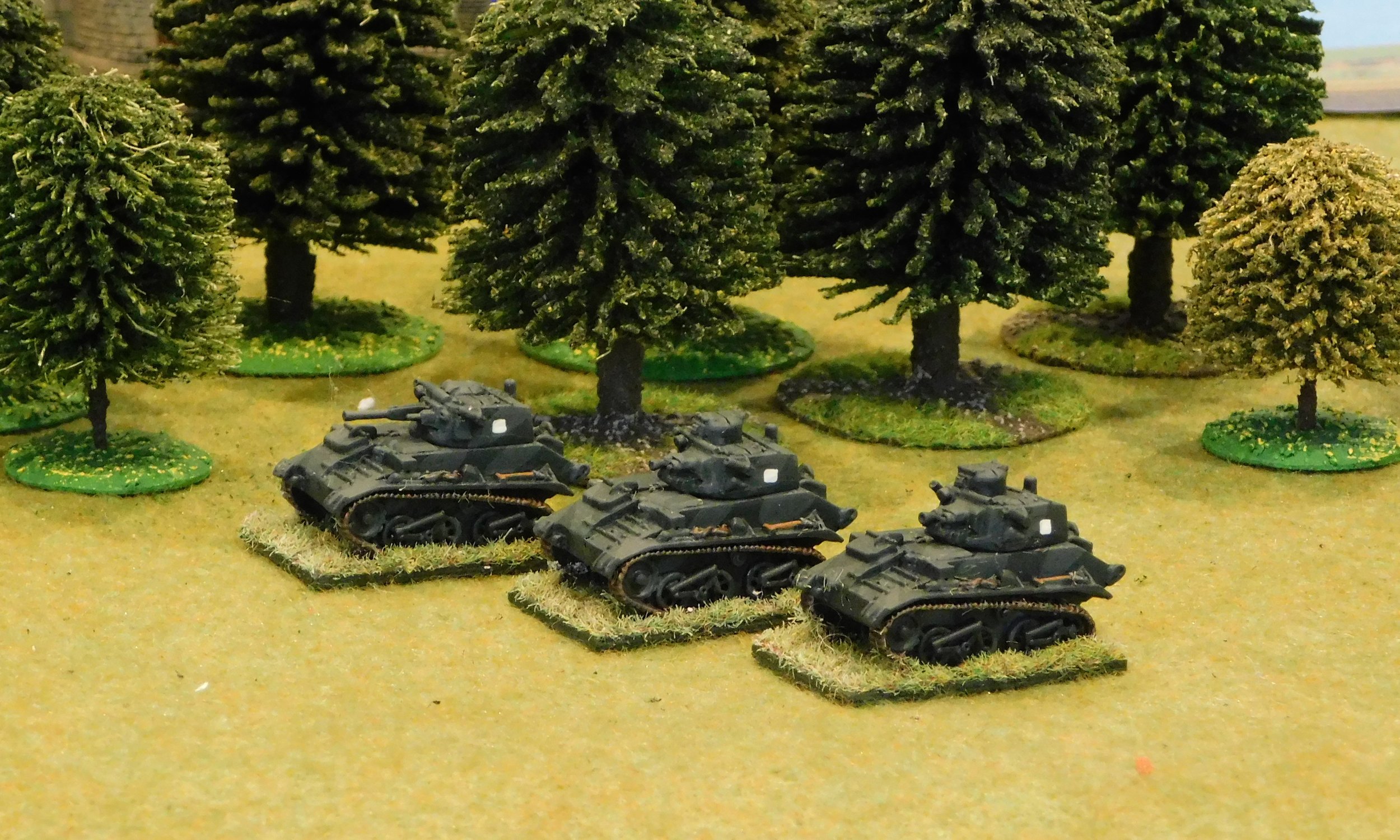 Dvisional Cavalry Troop (Vickers Mk VI B light tanks)