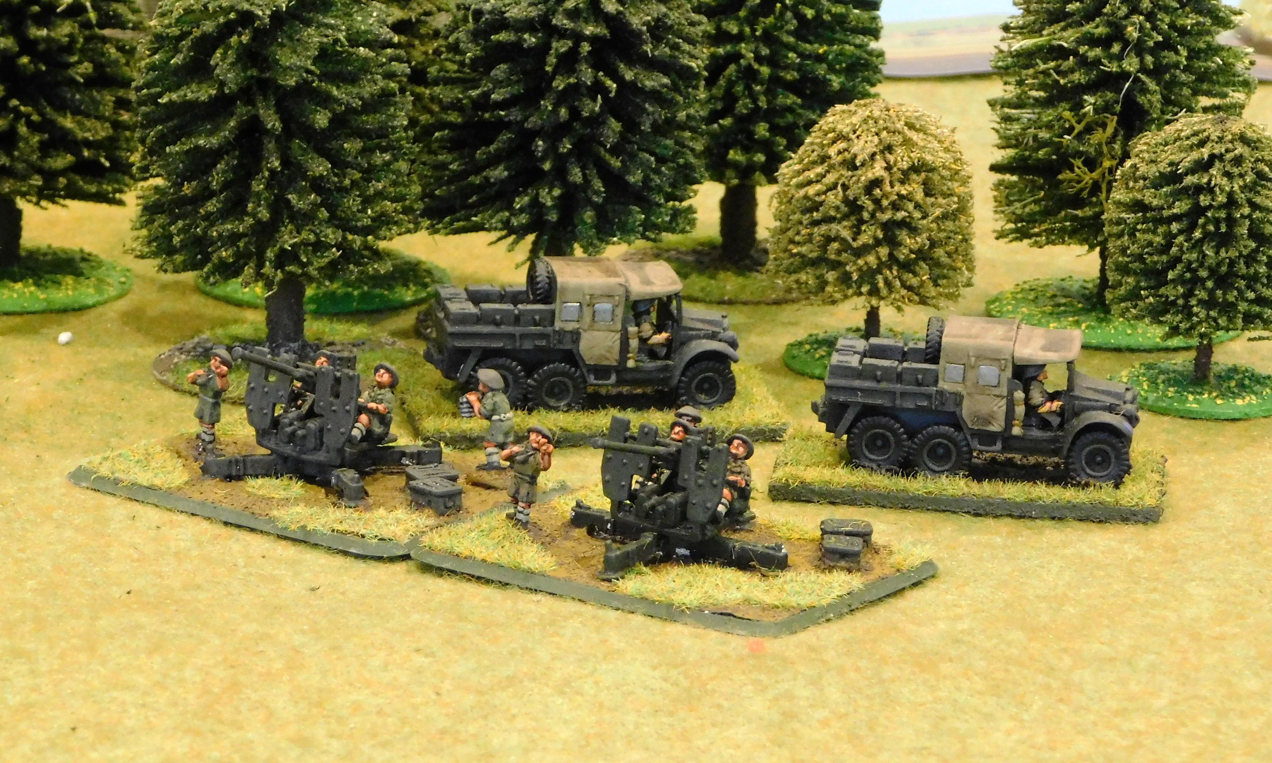 AA Guns & Morris AA Tractors