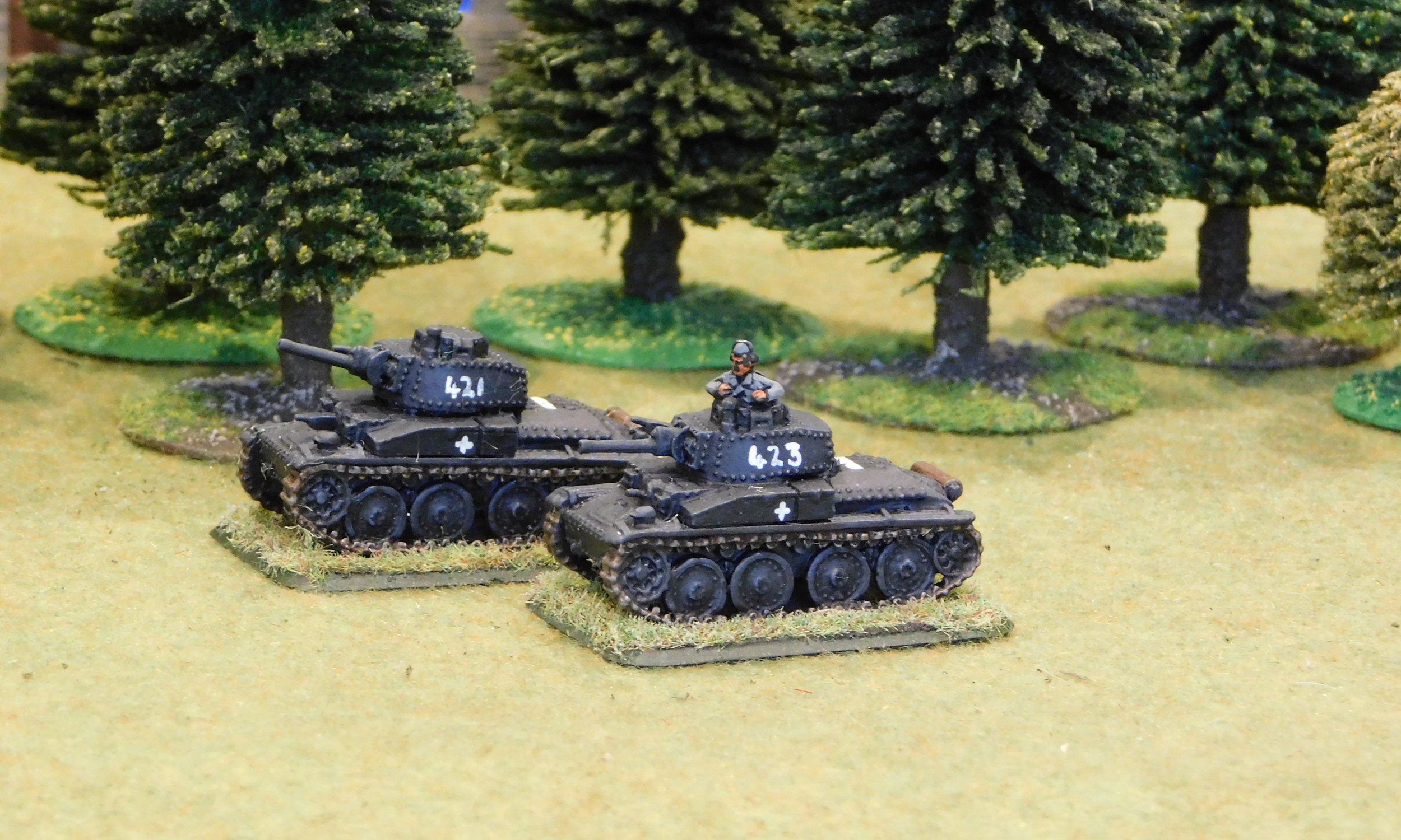 3rd (Panzer 38t) Platoon (remnants)