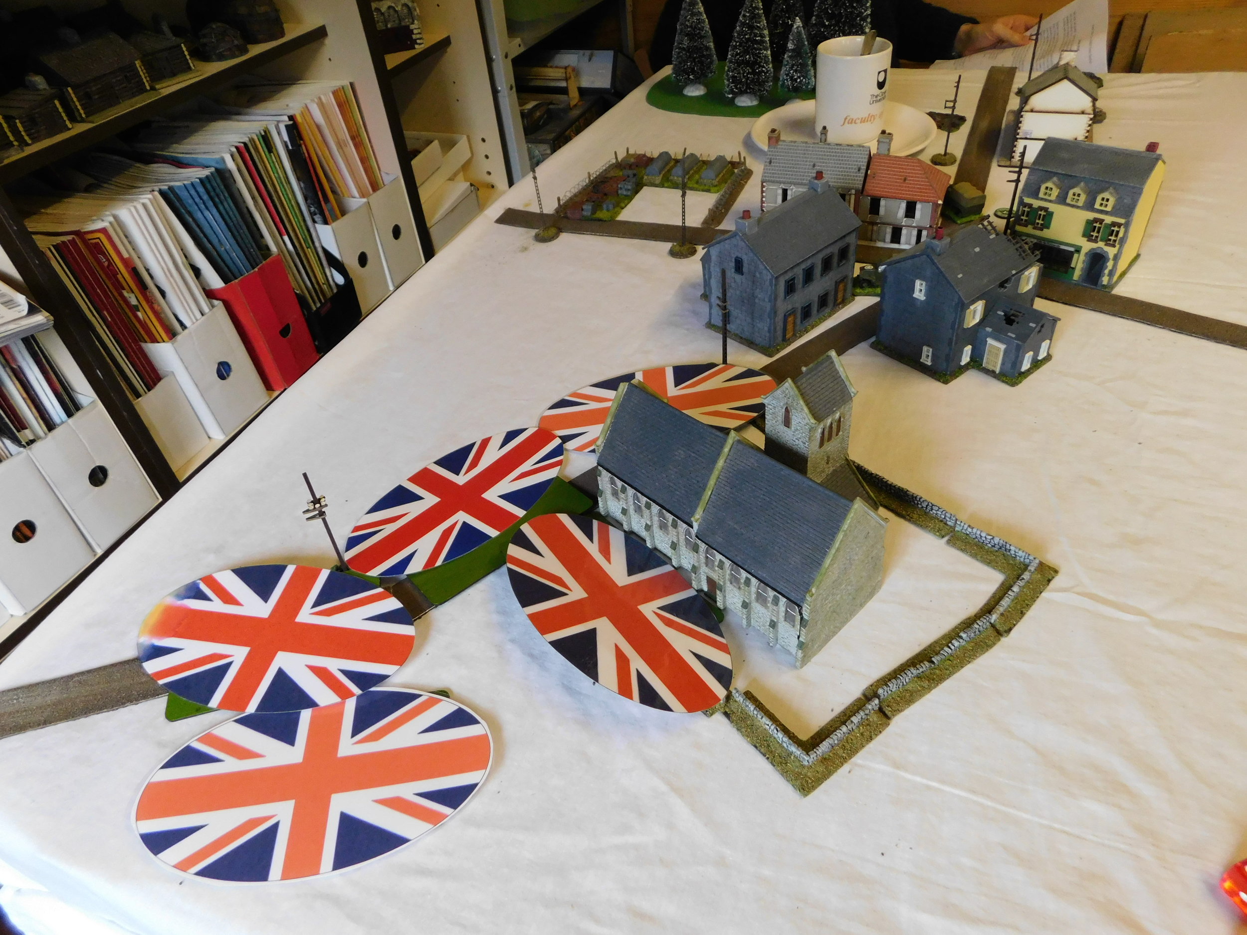 The Brits Arrive…A Little Late!