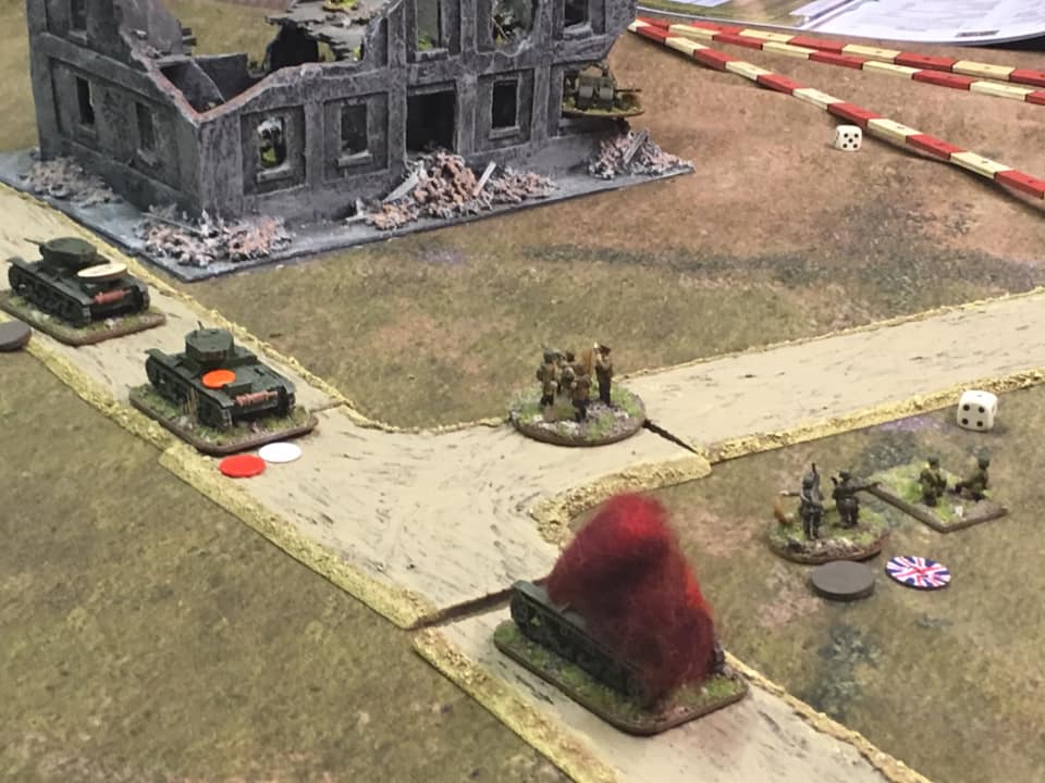 Disaster on the Russian right flank.