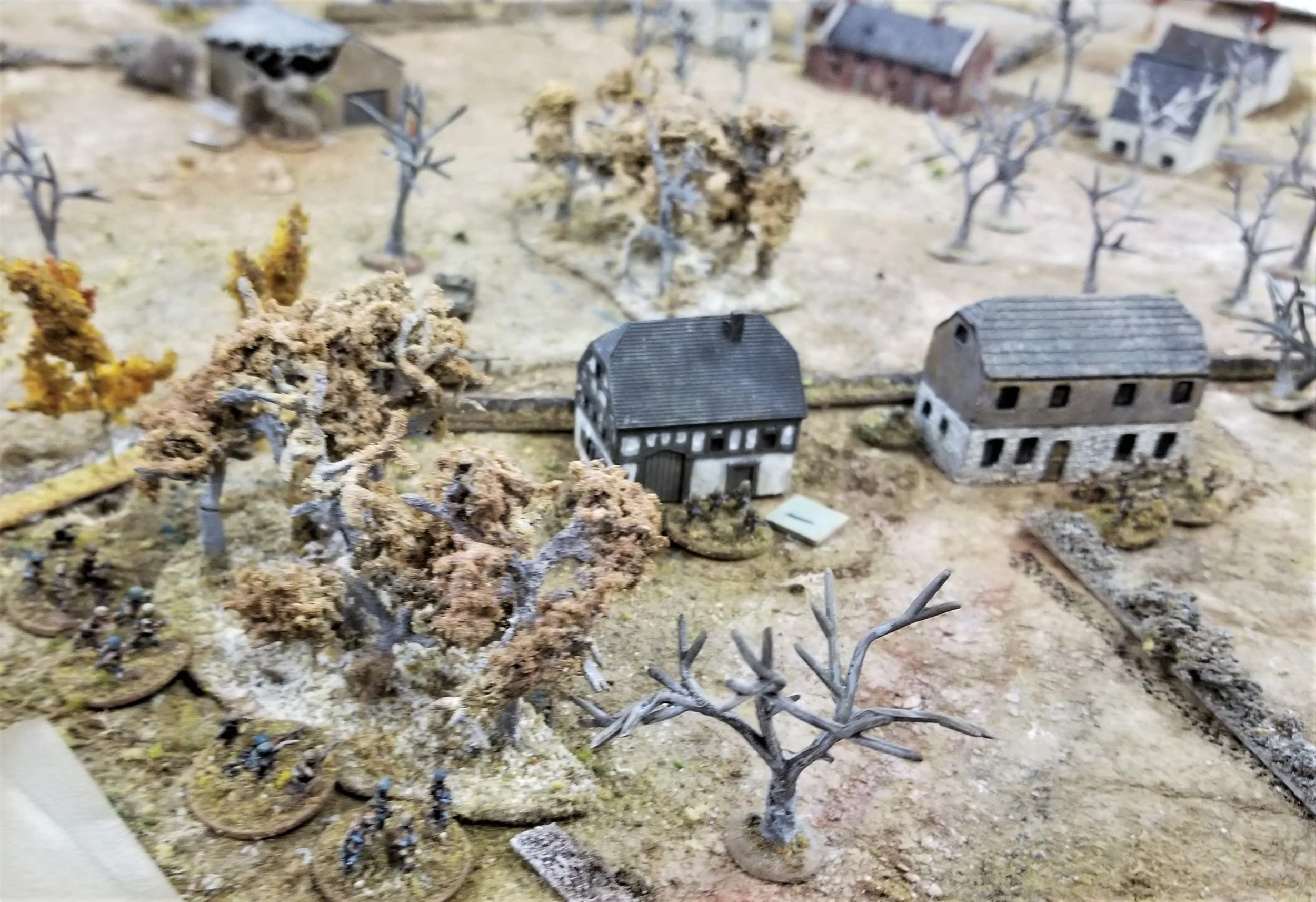 Combat on the west road