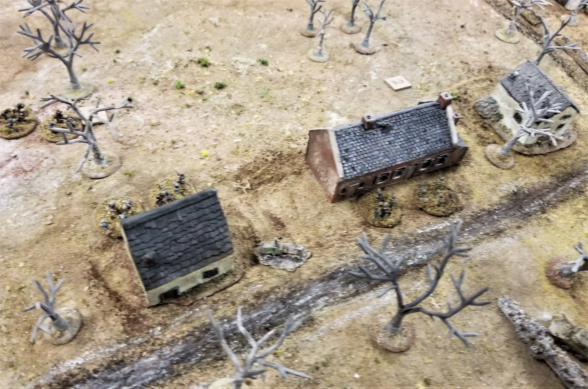 Close assault beaten off