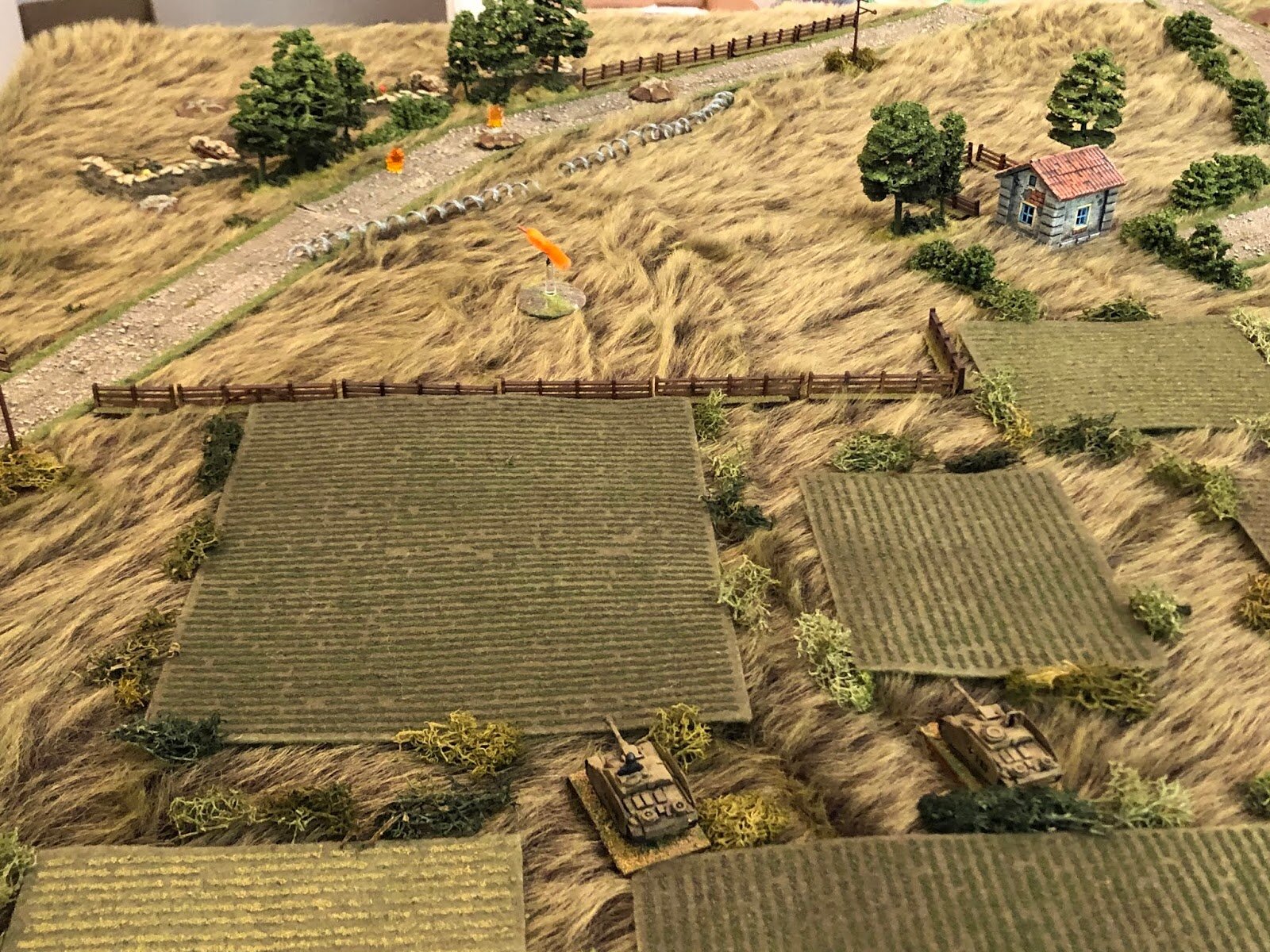 Where they (bottom center) continue tossing shells into Strongpoint Ilsa...