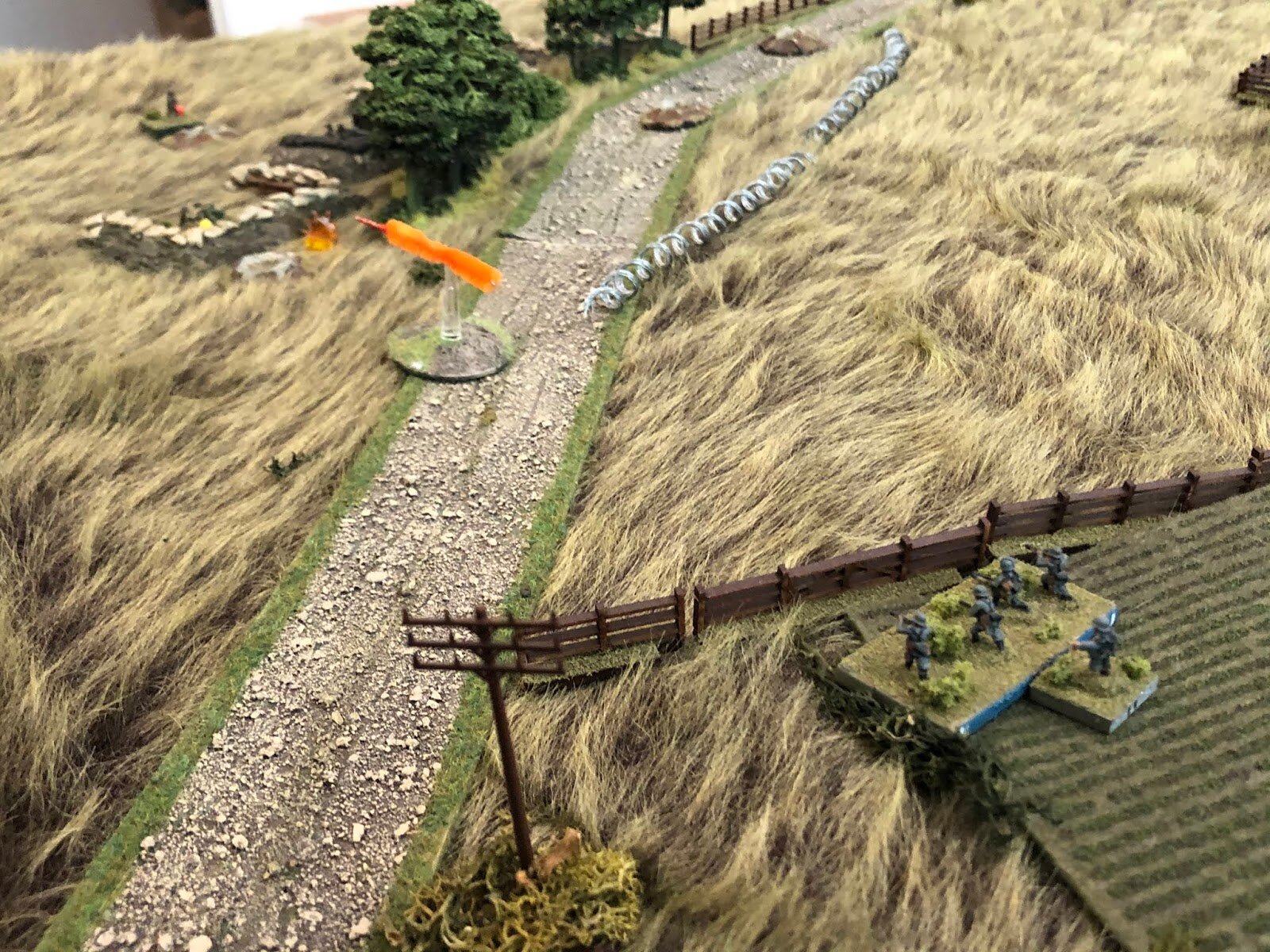 They continue firing, ineffectively.