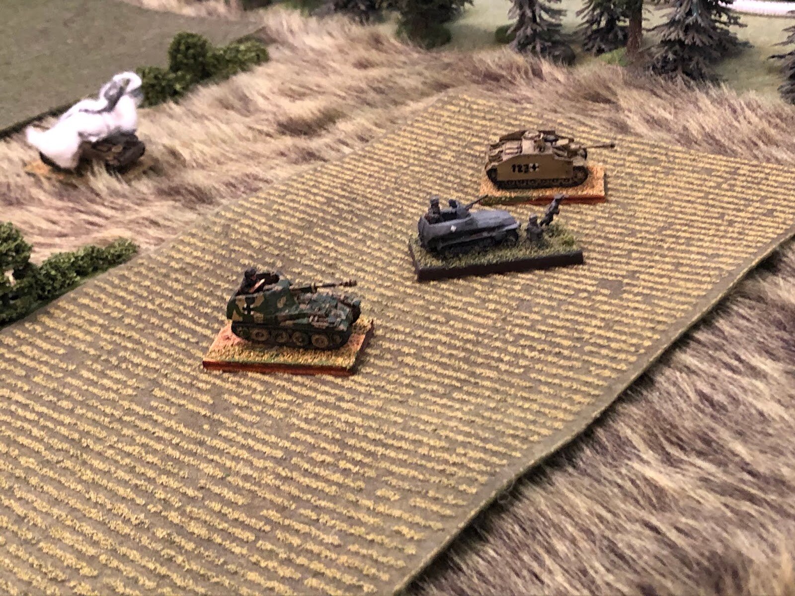  As the German CO, Marder, and Stug beat feet outta there!  