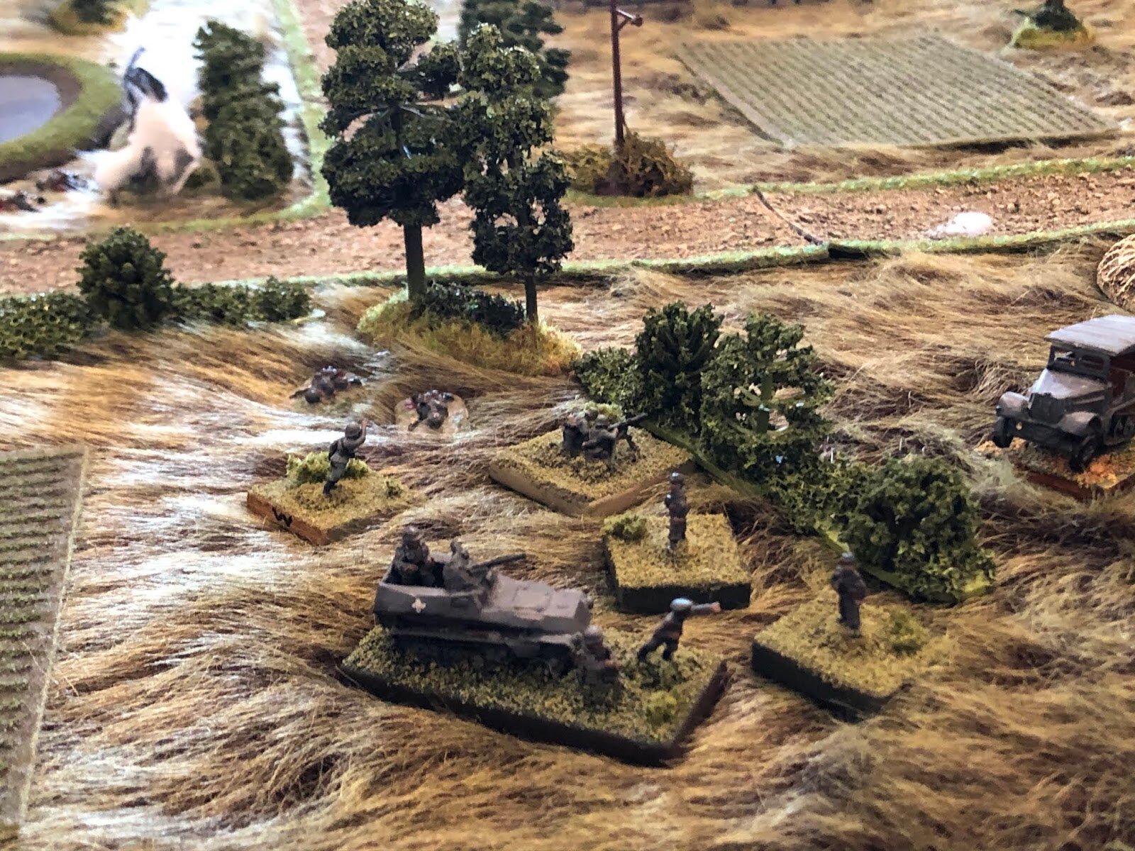  The German CO moves right, over to the MG Platoon’s position, and threaten summary execution on any AT gunner that does not immediately return to his gun… 