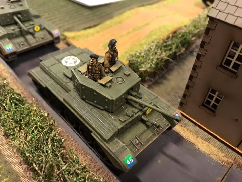 A Cromwell approaches the crossing point