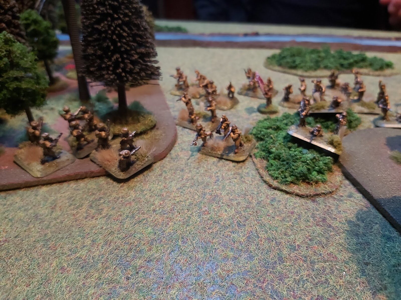 The Indians faced another platoon of Japanese infantry on the right flank of the defence line.