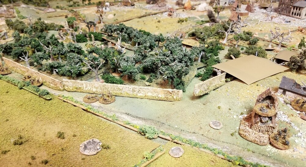 Encounter between Wilts and Martins grenadiers