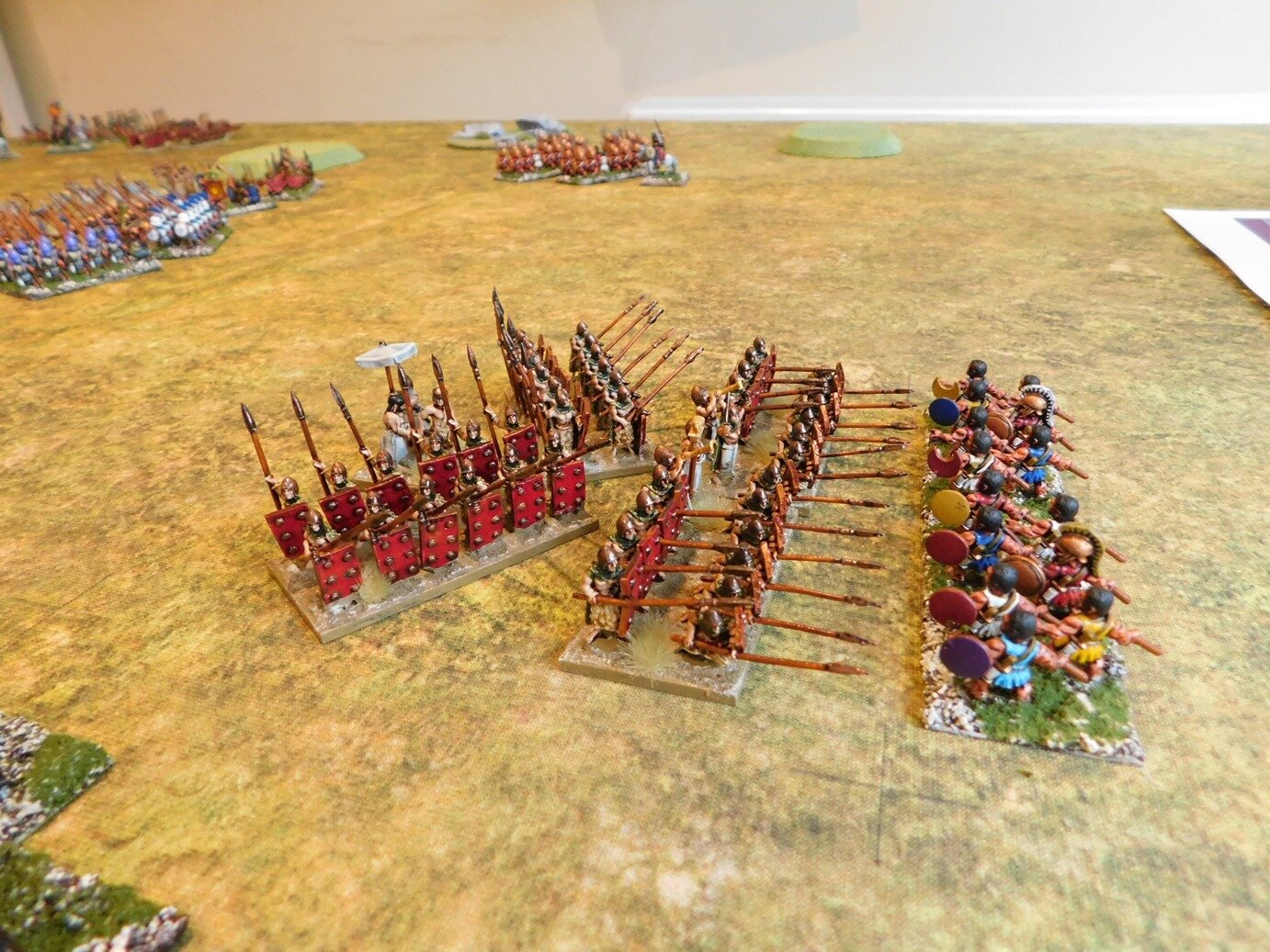 City Spearmen (not militia) about to kill off a unit of Lights who have failed to evade. Breaking one more unit will do it...